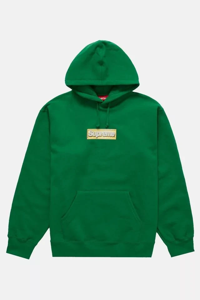 商品Supreme|Supreme Bling Box Logo Hooded Sweatshirt,价格¥2318,第1张图片