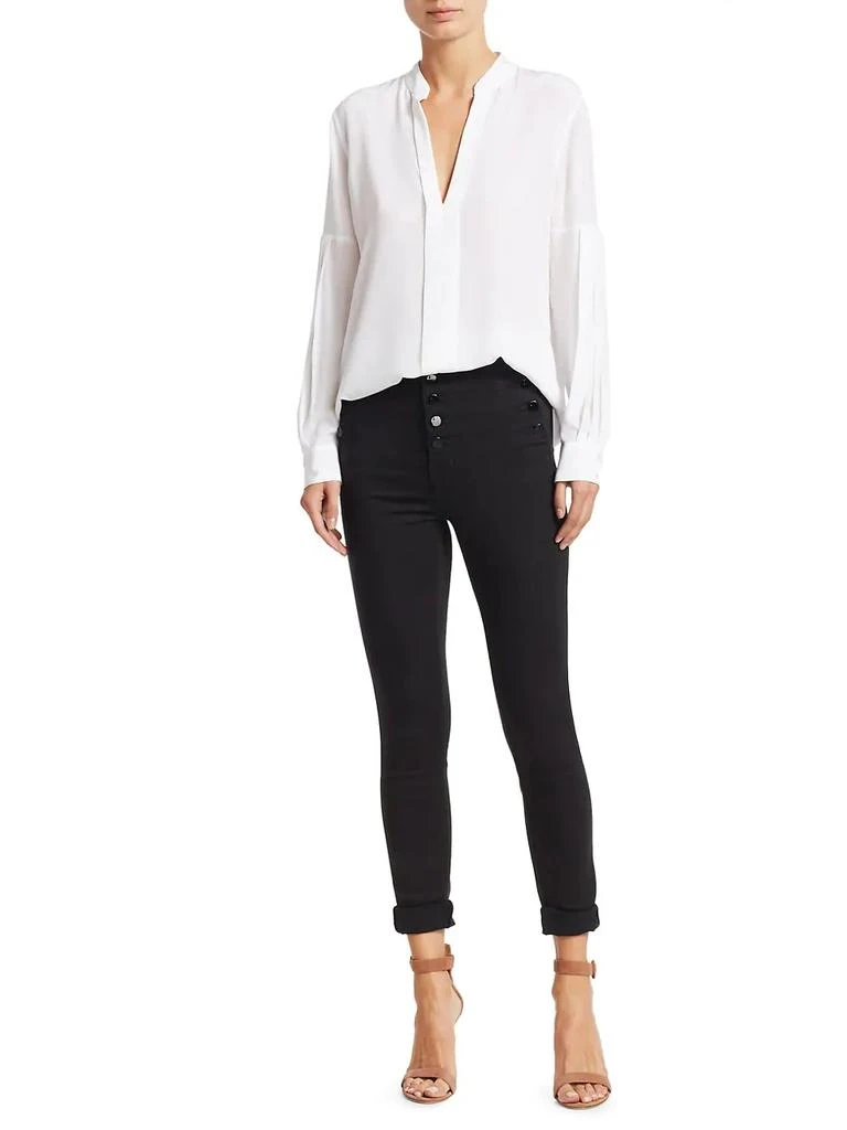 商品J Brand|Natasha Sky High-Rise Skinny Jeans,价格¥1105,第2张图片详细描述