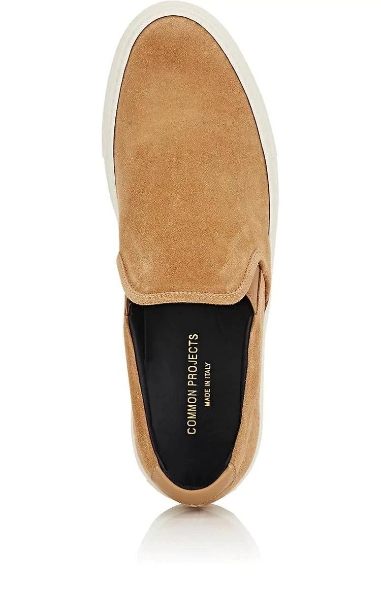 商品Common Projects|Retro Suede Slip-On Sneakers,价格¥1837,第4张图片详细描述