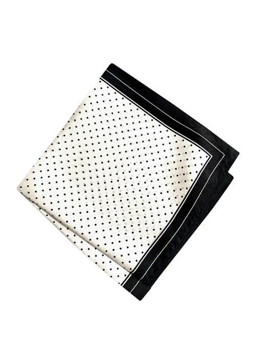 商品Saddlebred|Mens Dots Pocket Square,价格¥56,第1张图片