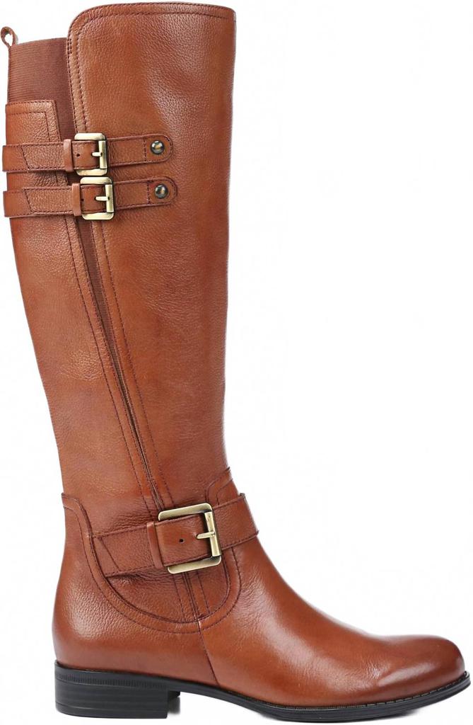 Bottes d'équitation Jessie pour femme, hauteur mollet standard, couleur banane image 2