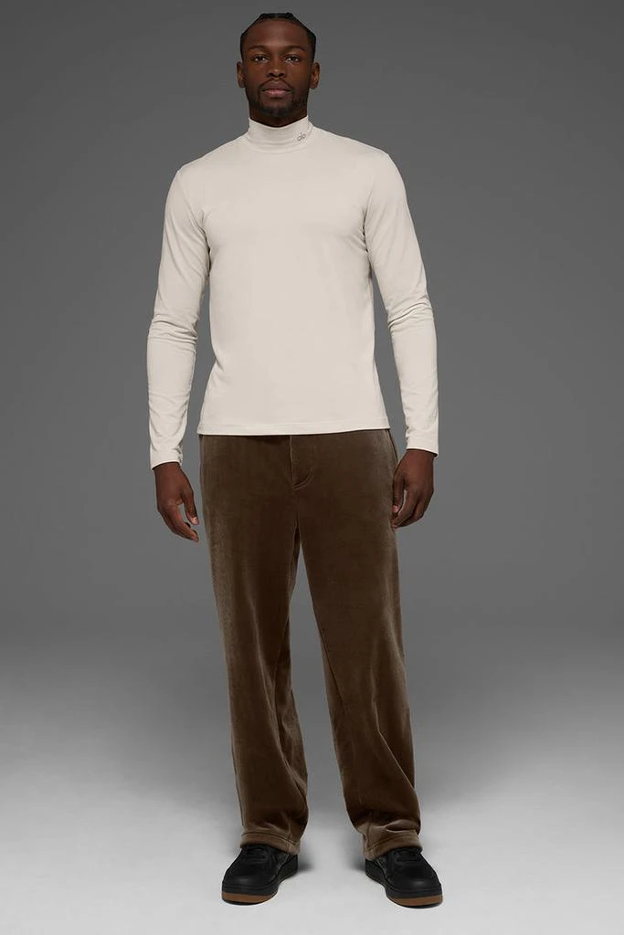 商品Alo|Conquer Reform Mock Neck Long Sleeve - White,价格¥747,第4张图片详细描述