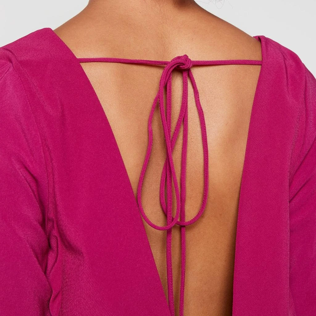 商品Hope & Ivy|Hope & Ivy Eli Crepe de Chine Maxi Dress,价格¥722,第4张图片详细描述
