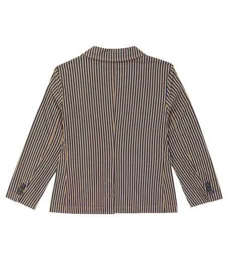 商品IL GUFO|Striped cotton-blend blazer,价格¥1413,第4张图片详细描述