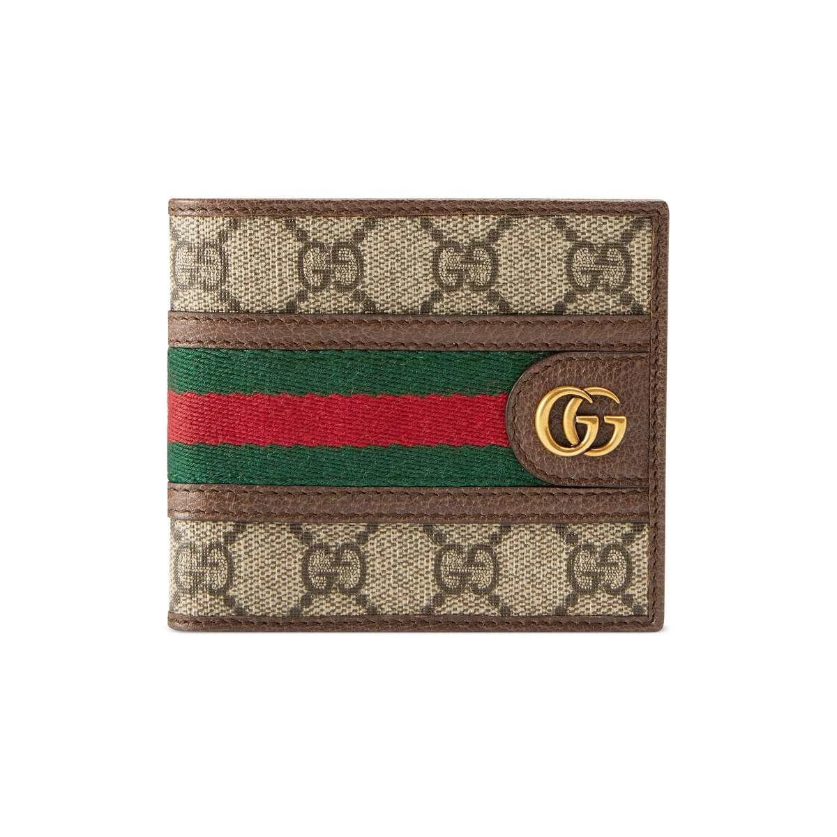 商品Gucci|包邮包税【预售7天发货】 GUCCI古驰 24春夏 男士 钱包 Ophidia系列GG零钱包 597609 96IWT 8745,价格¥3843,第1张图片