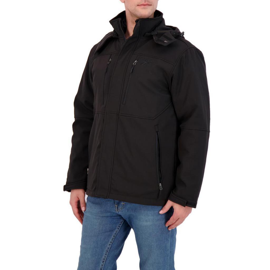 商品[国内直发] Reebok|Reebok Men's 3-in-1 Vertical Winter System Jacket with Removable Hood,价格¥368,第1张图片