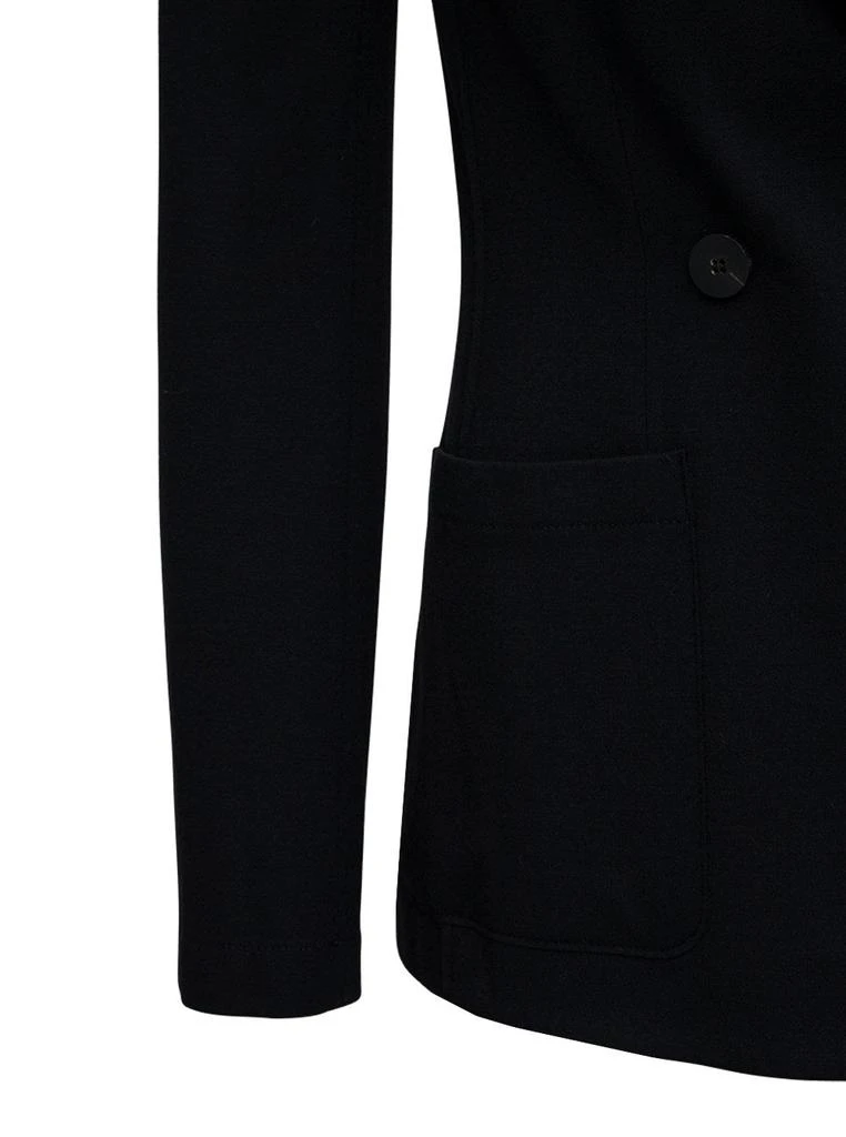 商品Harris Wharf London|Black Wool Double-Breasted  Blazer,价格¥1926,第3张图片详细描述