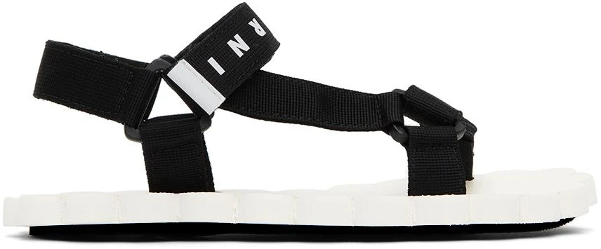 商品Marni|Kids Black Trekking Sandals,价格¥569,第1张图片