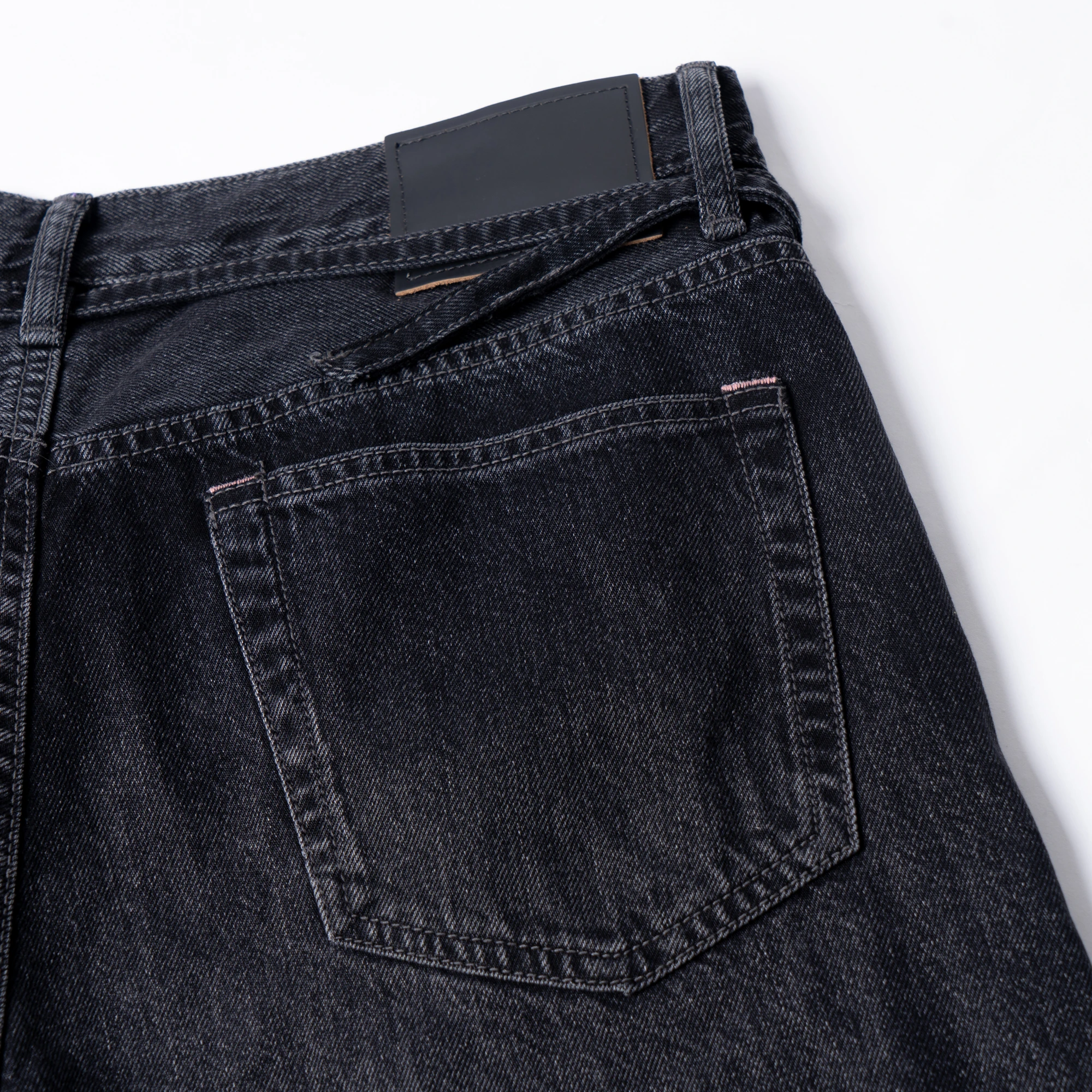 商品[国内直发] Acne Studios|SS24 丹宁系列 1991 棉质复古宽松版直筒纽扣牛仔裤 男女同款 黑色,价格¥3059,�第7张图片详细描述