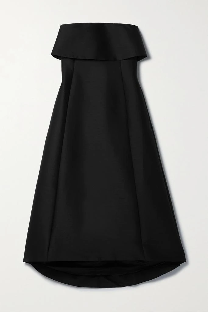 商品Totême|抹胸双宫绸中长连衣裙  - DK34,价格¥2850,第1张图片
