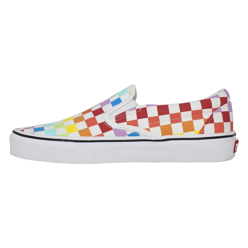 商品Vans|Vans Classic Slip On (Checkerboard) Rainbow/Tr  VN0A3UT7U09 Men's,价格¥535,第2张图片详细描述