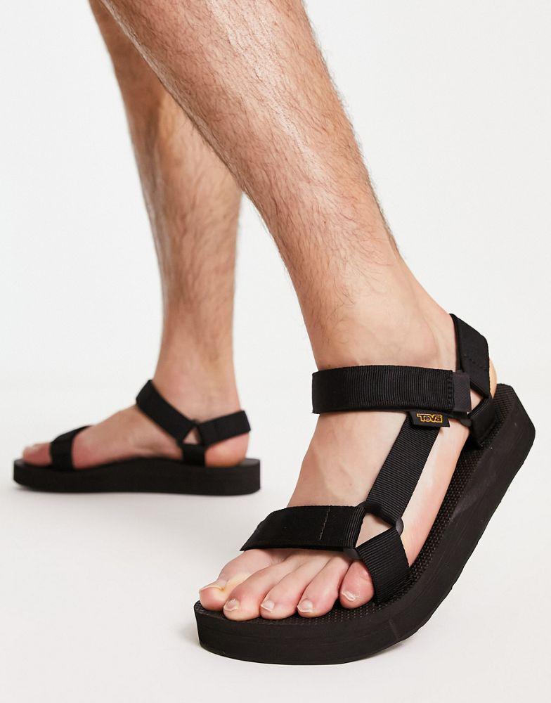 Teva mid universal sandals in black商品第2张图片规格展示