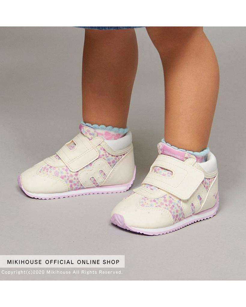 Girls' Miki House x Mizuno Printed Sneakers – Walker, Toddler商品第6张图片规格展示
