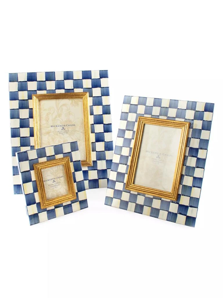 商品MacKenzie-Childs|Royal Check Frame,价格¥746,第3张图片详细描述