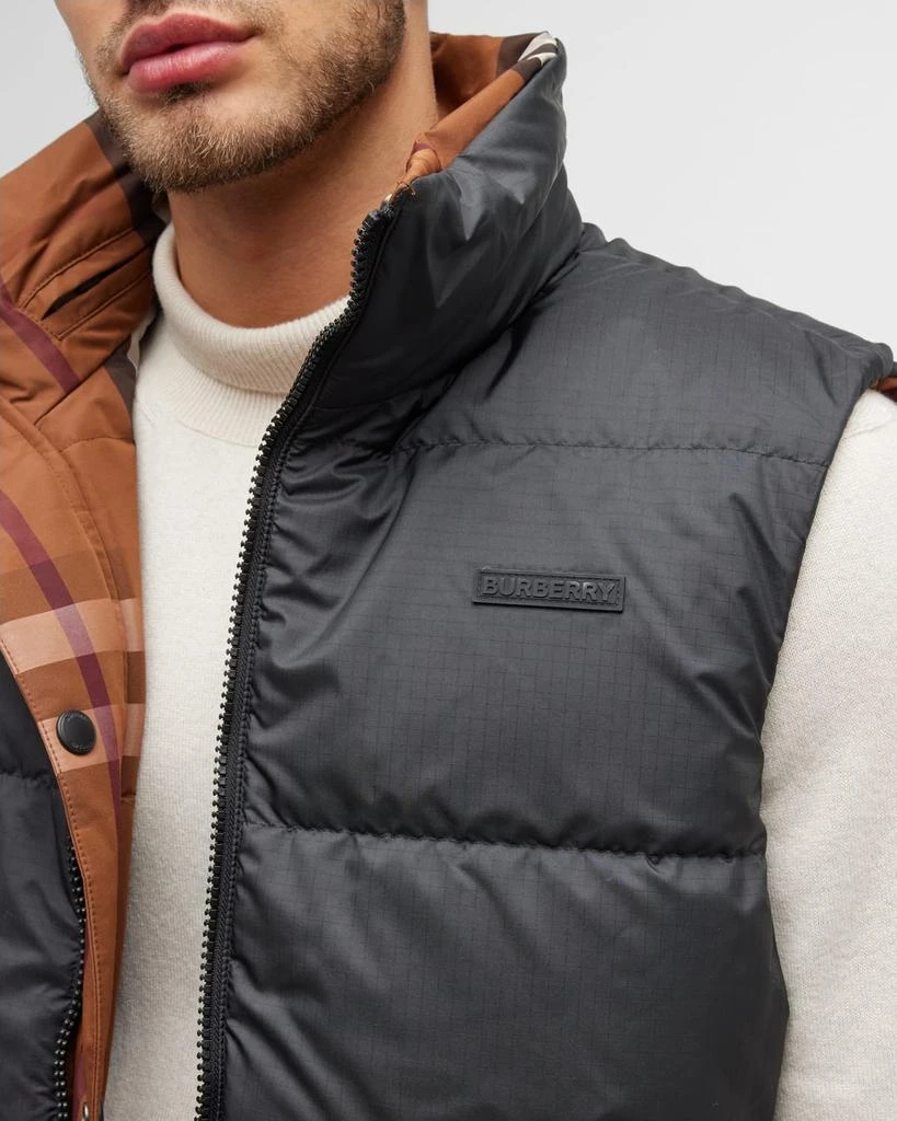 商品Burberry|Men's Dowling Reversible Down Vest,价格¥8386,第5张图片详细描述