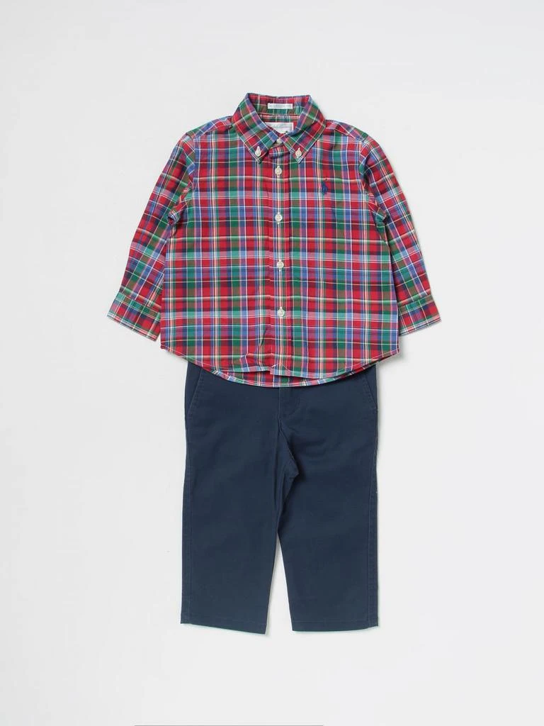商品Ralph Lauren|Polo Ralph Lauren jumpsuit for baby,价格¥945,第1张图片
