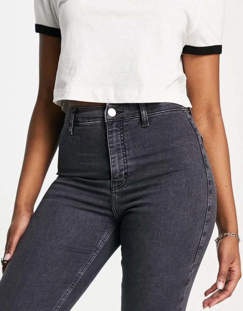 商品Topshop|Topshop Joni jean in washed black,价格¥216,第3张图片详细描述