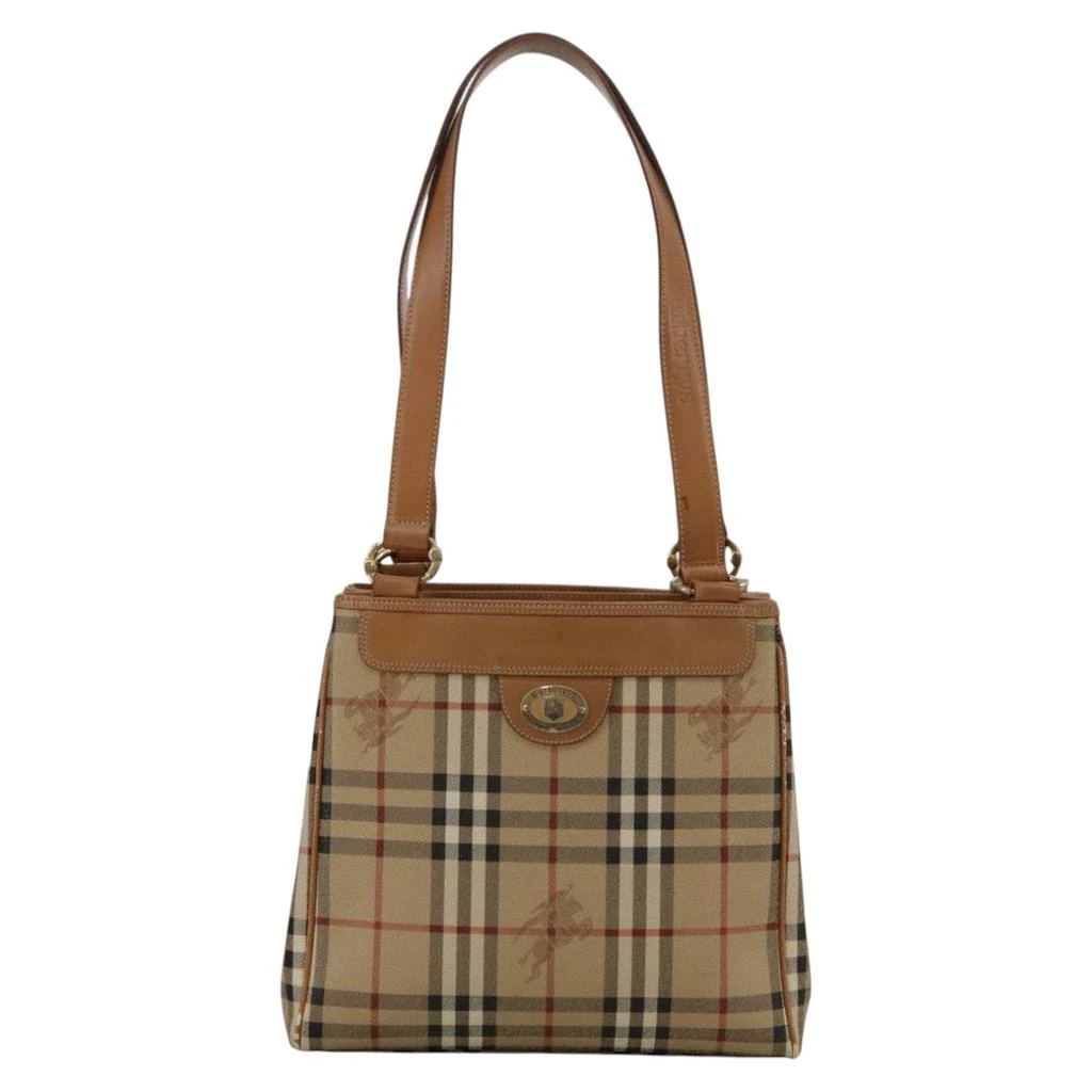 商品[二手商品] Burberry|Nova Check  Leather Shoulder Bag (Pre-Owned),价格¥3789,第1张图片