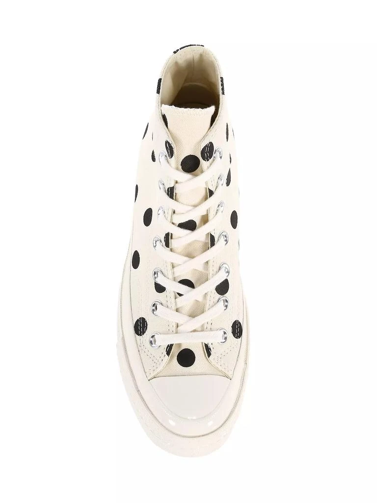 商品Comme des Garcons|Unisex CdG PLAY x Converse Men's Chuck Taylor All Star Polka Dot High-Top Sneakers,价格¥1128,第5张图片详细描述