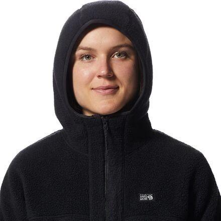 商品Mountain Hardwear|HiCamp Fleece Full-Zip Hooded Jacket - Women's,价格¥741,第4张图片详细描述