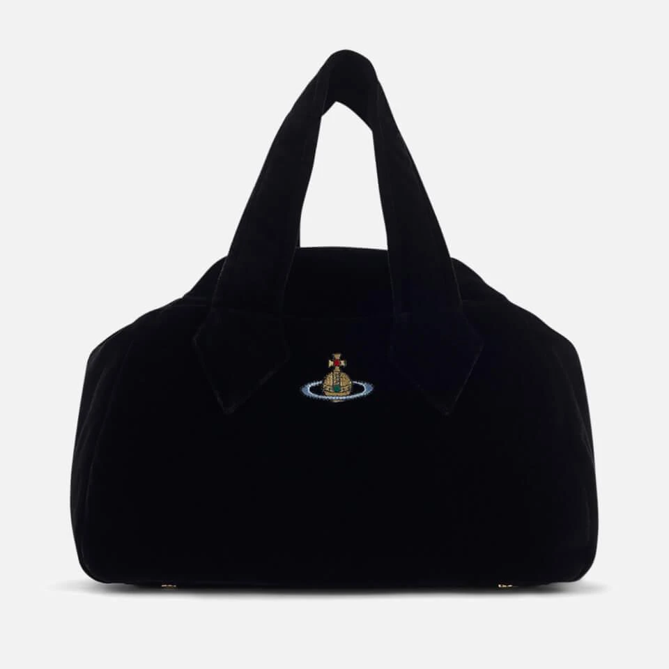 商品Vivienne Westwood|Vivienne Westwood Medium Yasmine Velvet Bag,价格¥3336,第1张图片