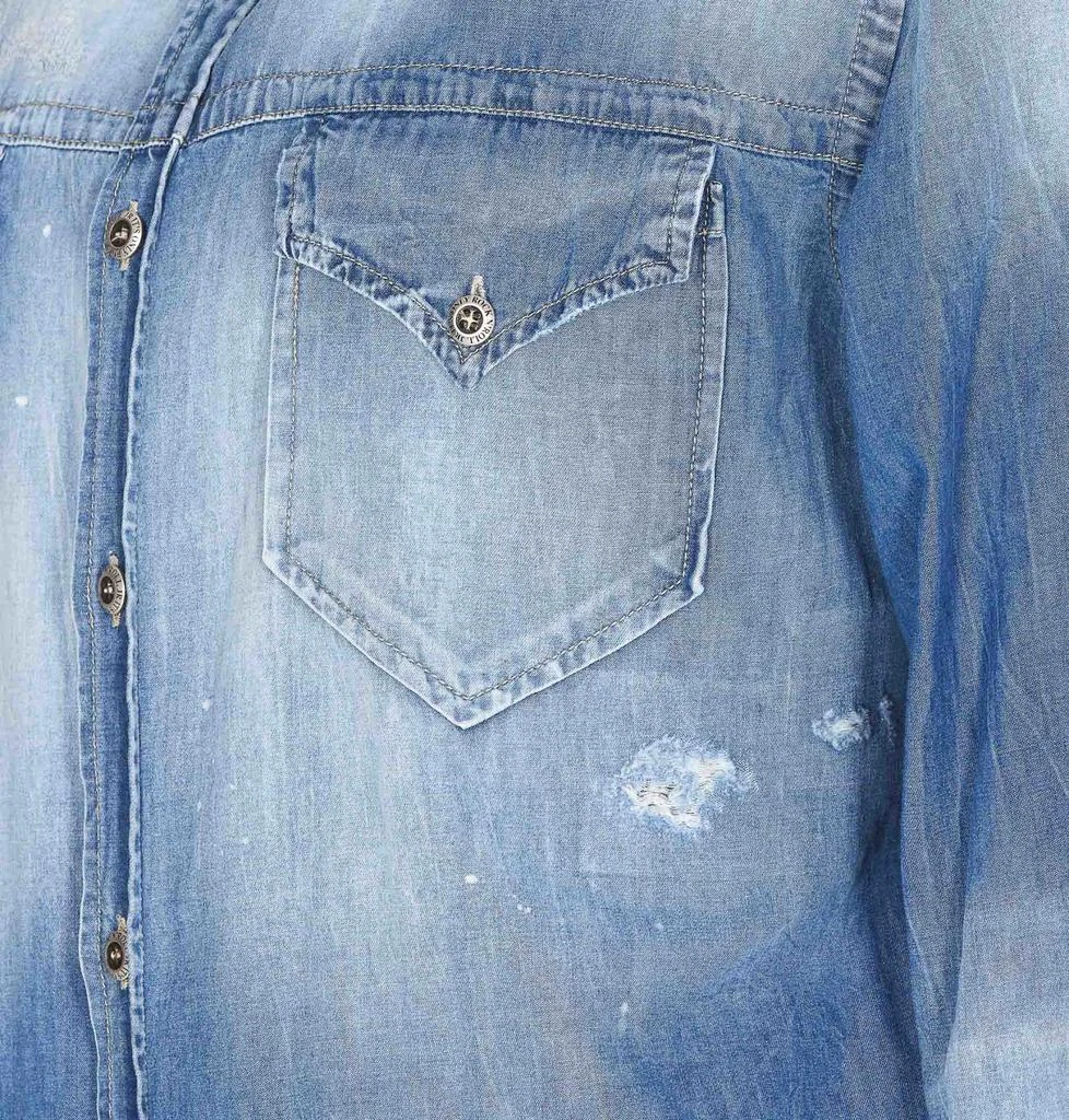 商品John Richmond|John Richmond Heimete Denim Shirt,价格¥1757,第3张图片详细描述
