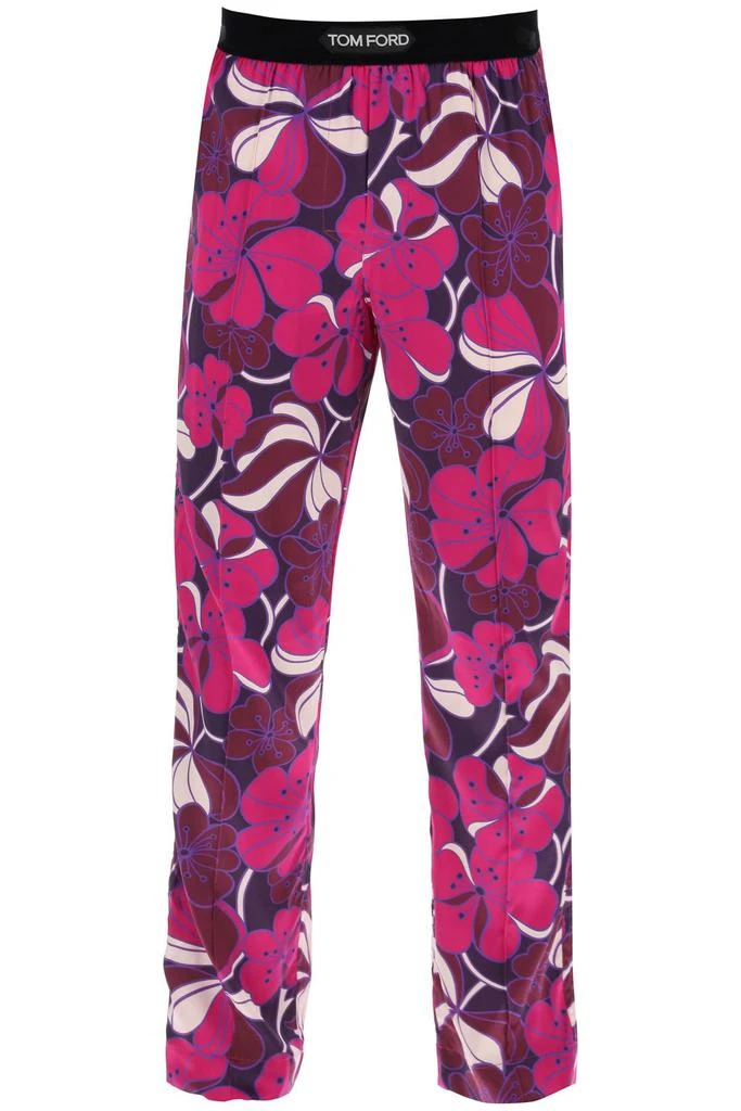 商品Tom Ford|pajama pants in floral silk,价格¥2390,第1张图片