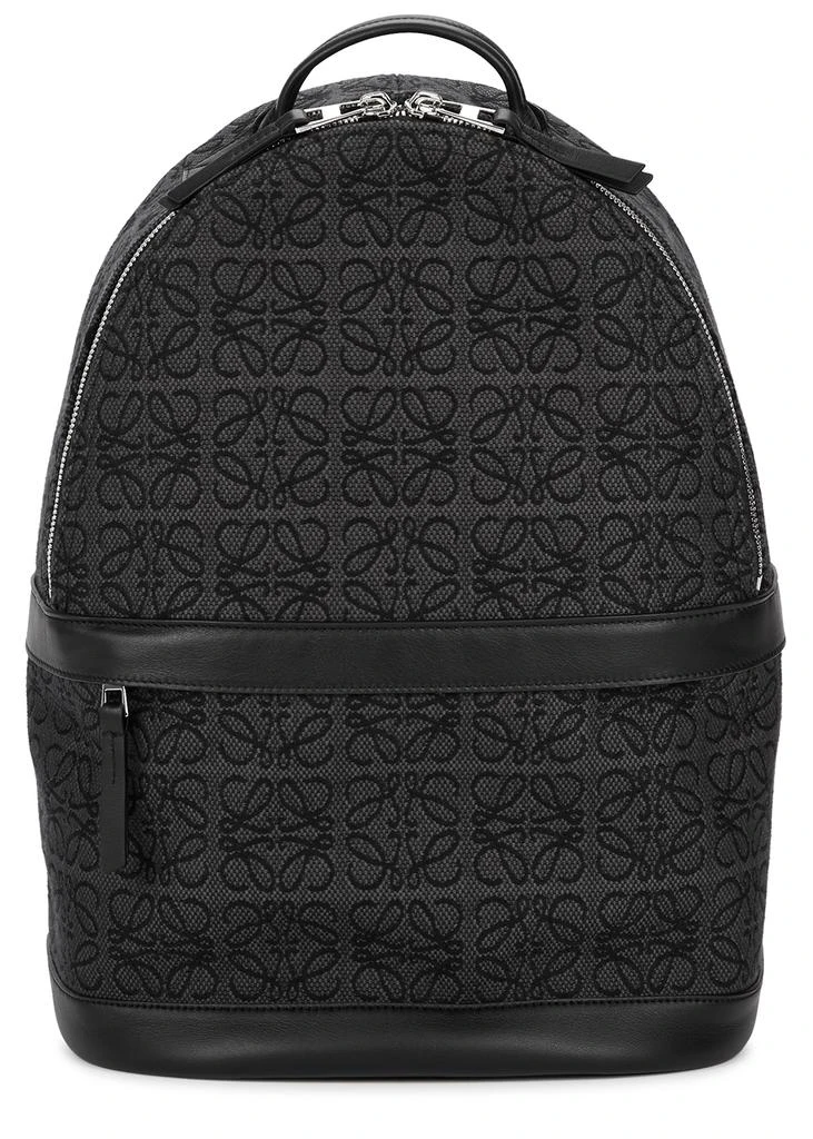 商品Loewe|Anagram logo-jacquard canvas backpack,价格¥7865,第1张图片