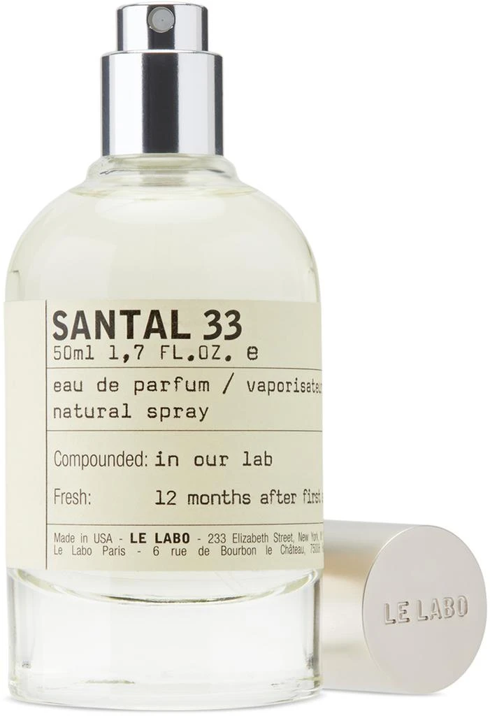 商品Le Labo|Santal 33 Eau de Parfum, 50 mL,价格¥1841,第2张图片详细描述