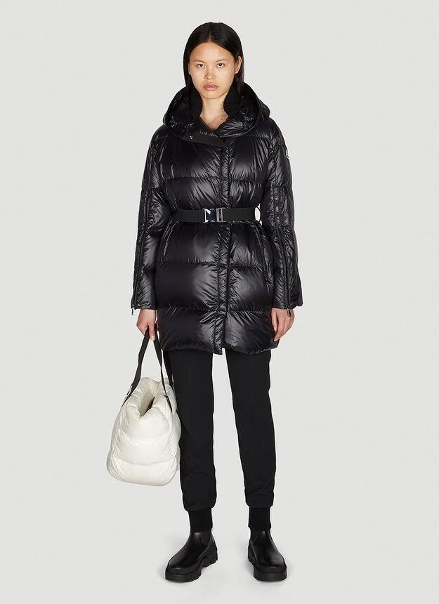 商品Moncler|Caderolees Down Hooded Jacket in Black,价格¥13158,第2张图片详细描述
