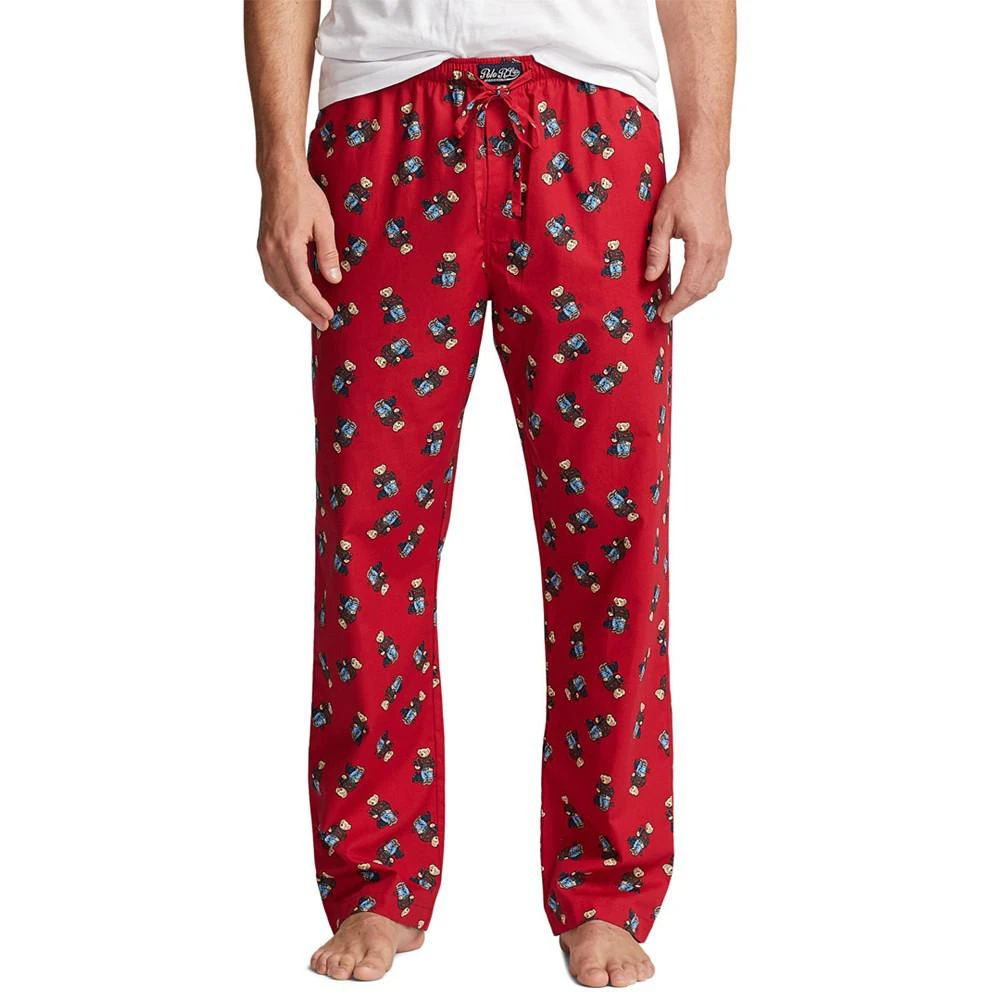 商品Ralph Lauren|Men's Cotton Polo Bear Printed Pajama Pants,价格¥440,第1张图片