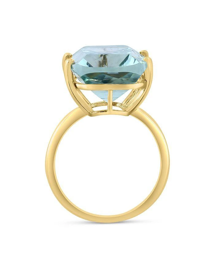 商品Bloomingdale's|Prasiolite Statement Ring in 14K Yellow Gold,价格¥8552,第2张图片详细描述