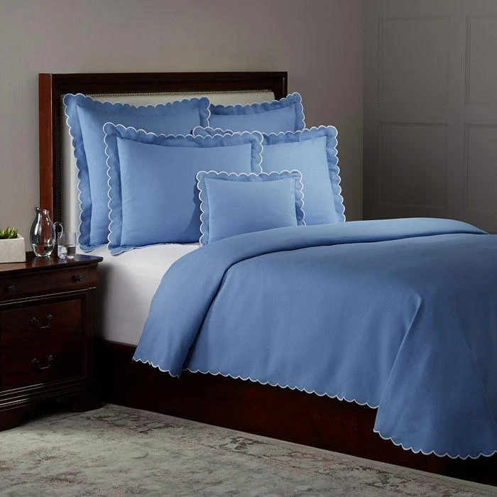 商品Matouk|Diamond Pique Standard Sham,价格¥1005,第4张图片详细描述