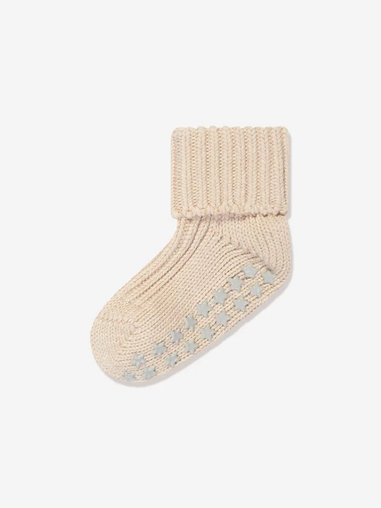 商品FALKE|Falke Baby Cotton Catspads House Socks in Beige,价格¥50,第2张图片详细描述