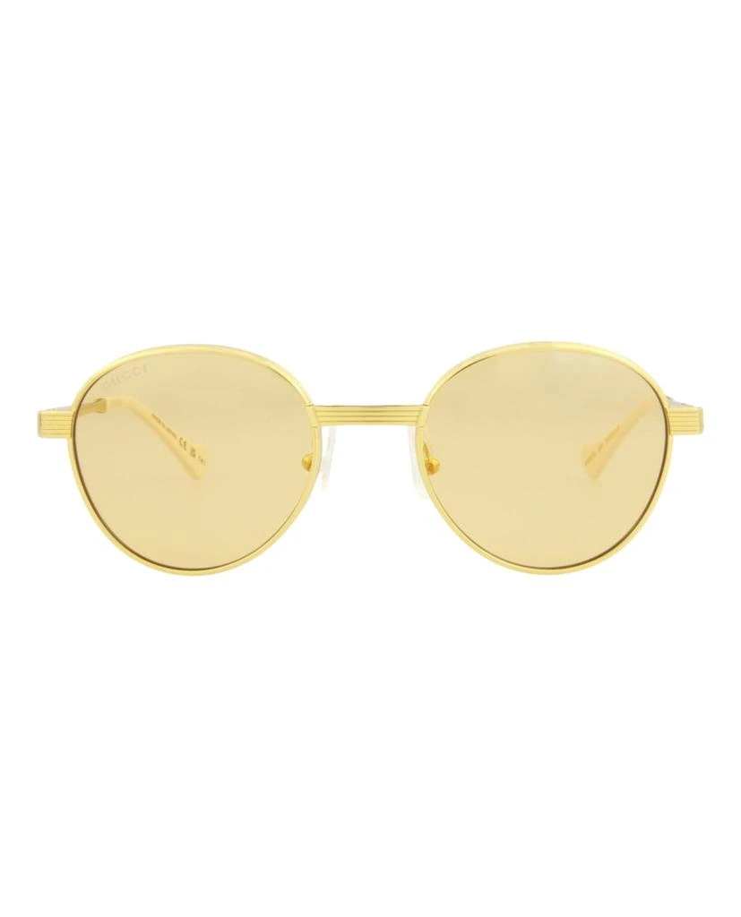 商品Gucci|Round-Frame Metal Sunglasses,价格¥1339,第1张图片