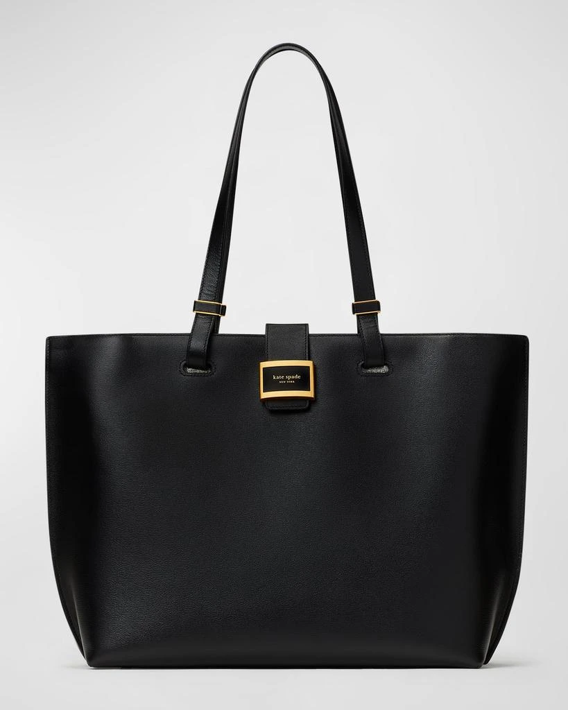 商品Kate Spade|large east-west leather tote bag,价格¥3342,第1张图片