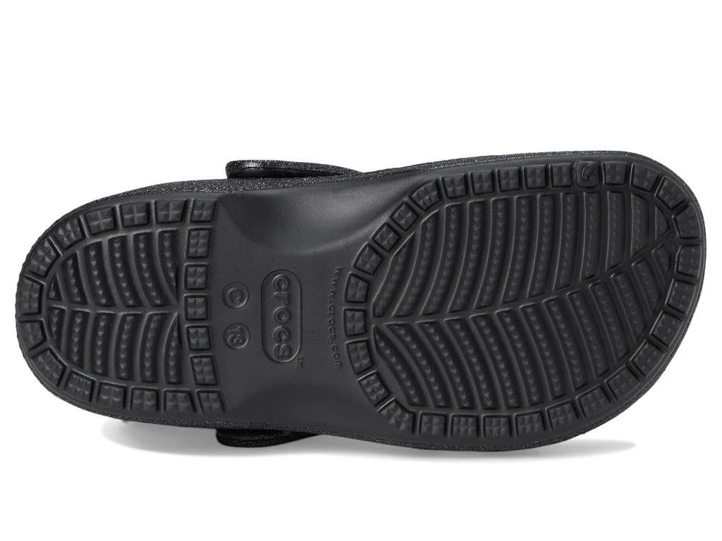 商品Crocs|Classic Glitter Clogs (Little Kid/Big Kid),价格¥271,第3张图片详细描述