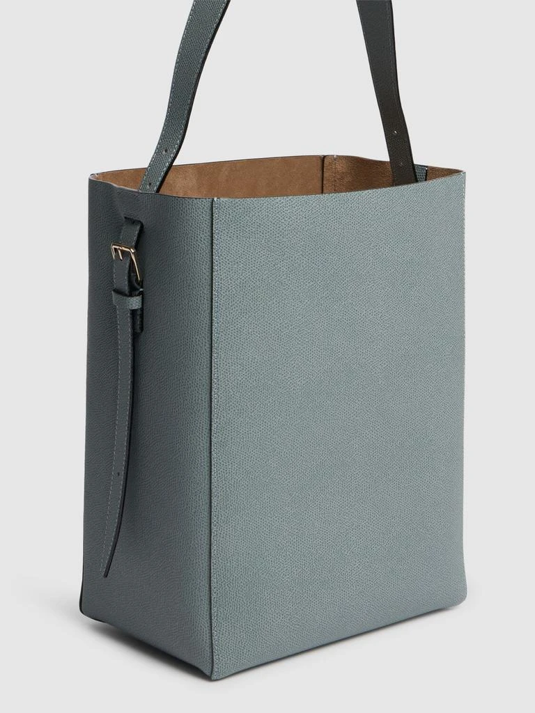 Medium Bucket Grain Leather Tote Bag 商品