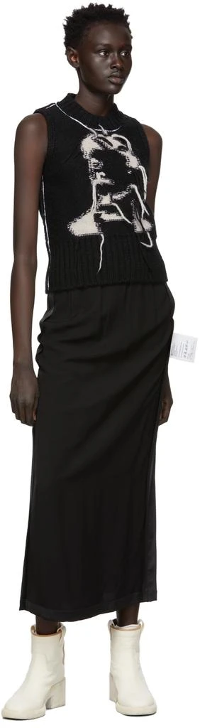 商品MAISON MARGIELA|Black Straight Skirt,价格¥1136,第4张图片详细描述