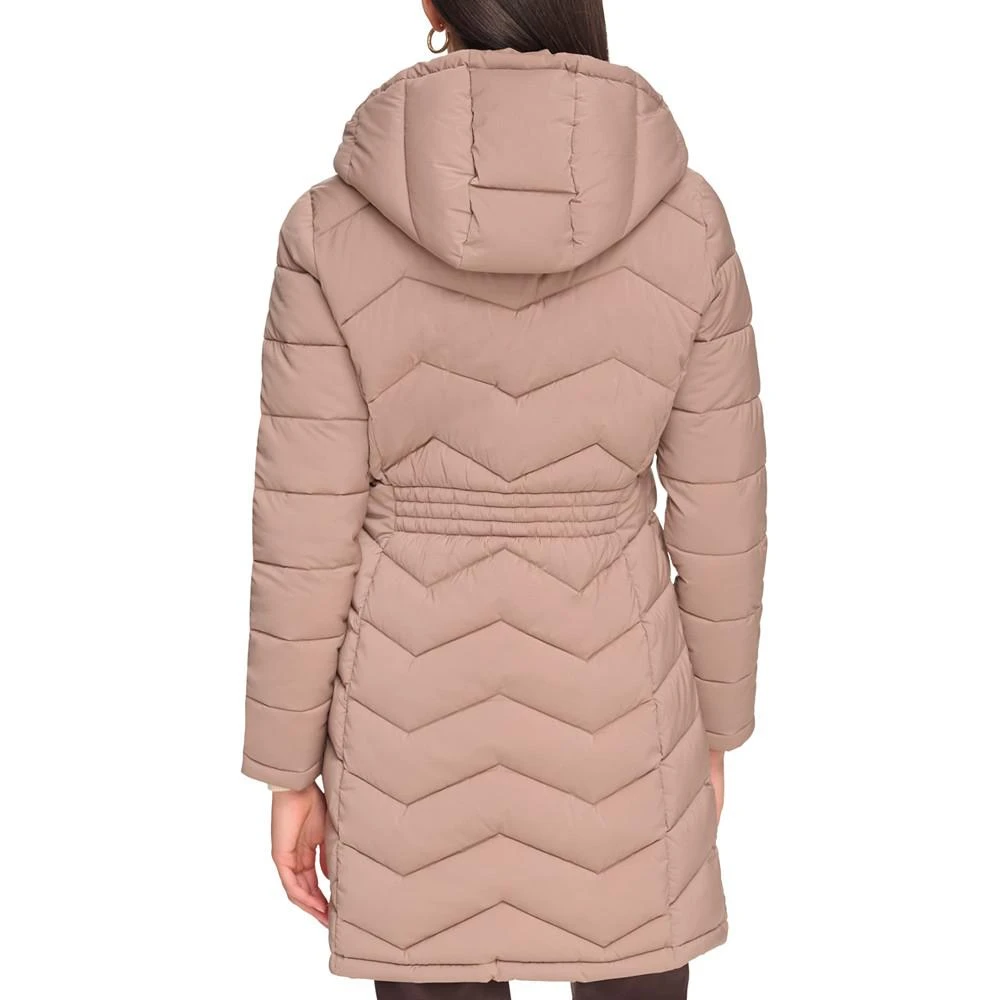 商品Calvin Klein|Women's Hooded Packable Puffer Coat,价格¥878,第2张图片详细描述