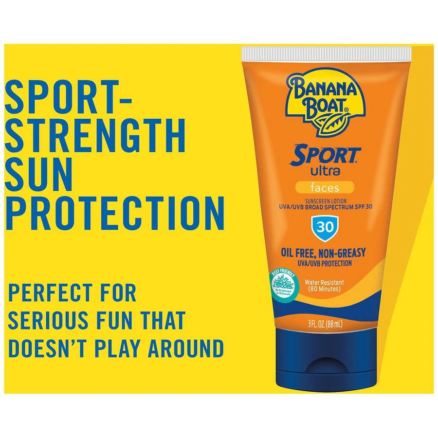 商品Banana Boat|Sport Ultra Faces Sunscreen Lotion SPF 30,价格¥82,第3张图片详细描述