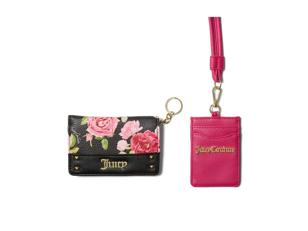 商品Juicy Couture|Fold-Over Credit Card & Lanyard Gift Set,价格¥247,第1张图片