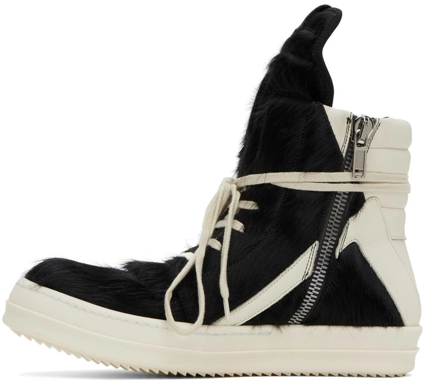 商品Rick Owens|Black Fur Sneakers,价格¥4562,第3张图片详细描述