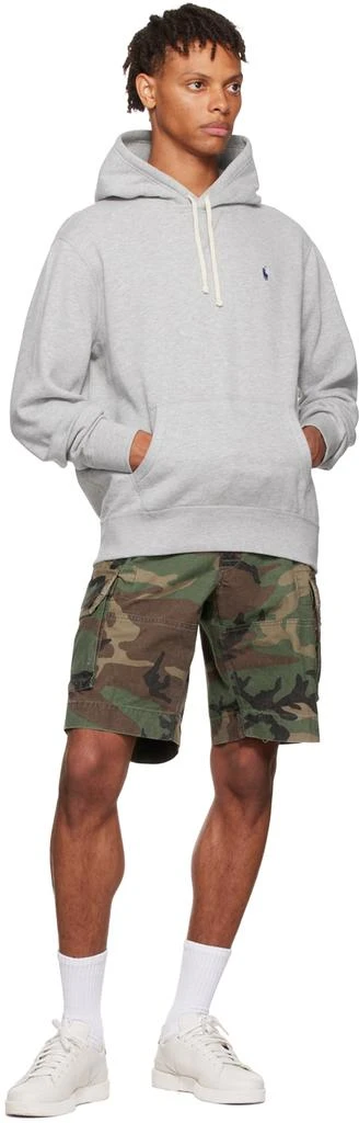 商品Ralph Lauren|Gray Cotton Hoodie,价格¥782,第4张图片详细描述