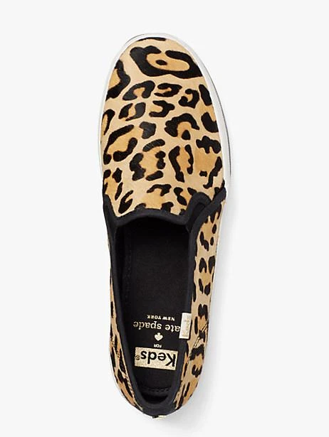 商品Kate Spade|keds x kate spade new york double decker leopard-print sneakers,价格¥828,第3张图片详细描述