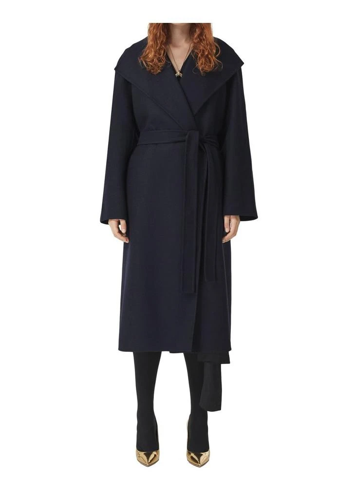 商品Burberry|Belted double-faced cashmere wrap coat,价格¥38645,第4张图片详细描述