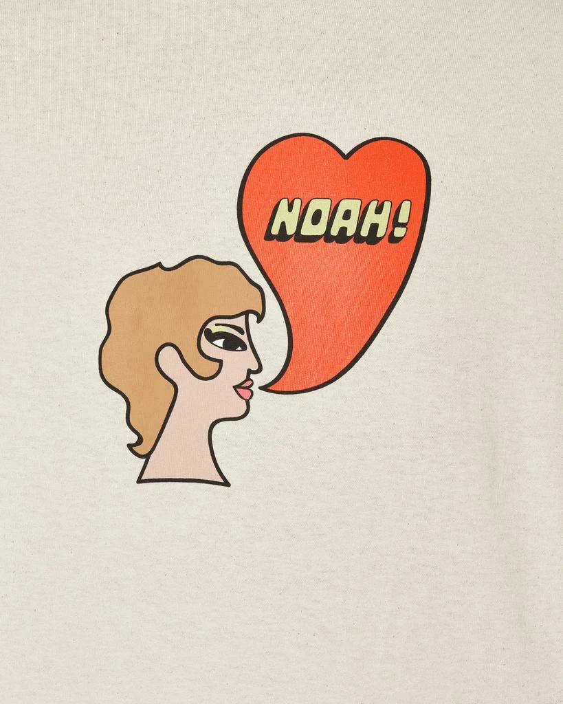 商品Noah|Love Speech T-Shirt Beige,价格¥217,第5张图片详细描述
