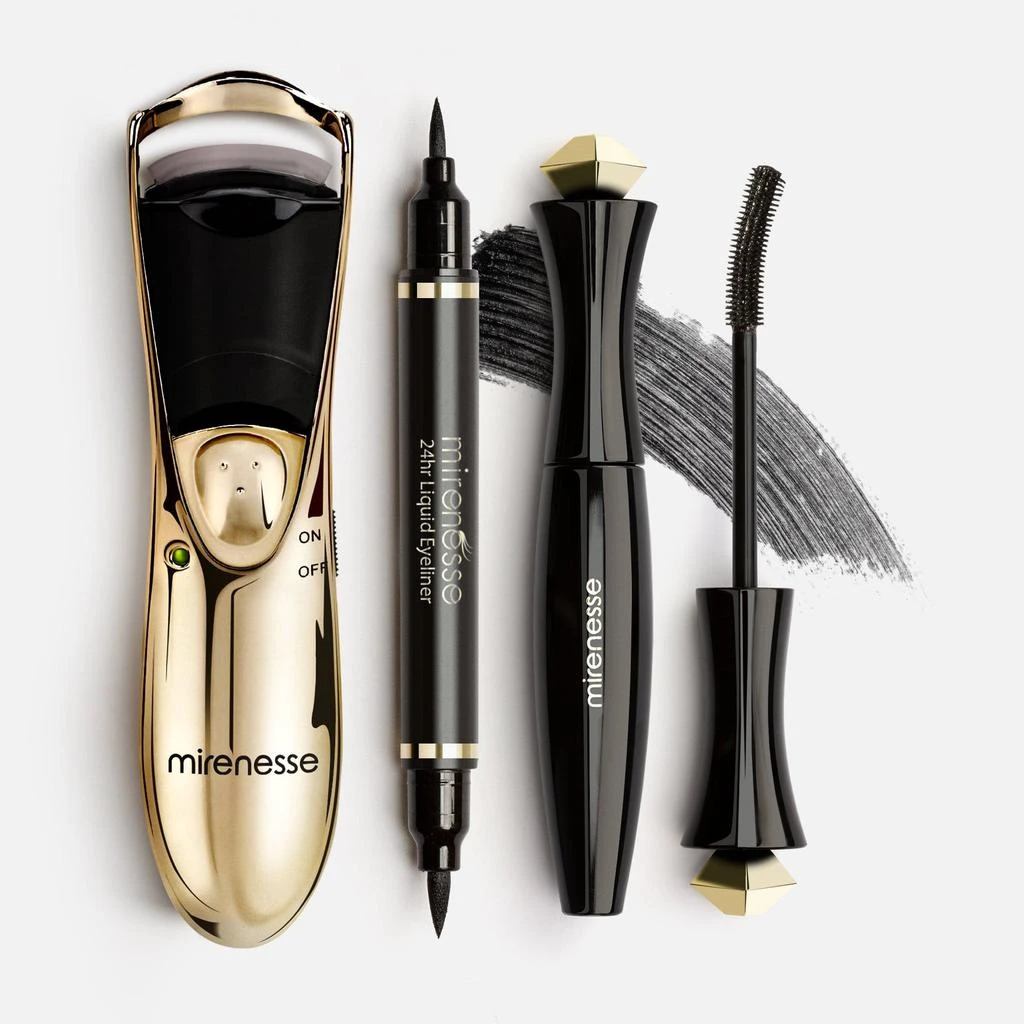商品Mirenesse|Secret Lash 24hr Icurl Mascara Magic 3pce Kit- Winner Best Lash Curler,价格¥395,第1张图片