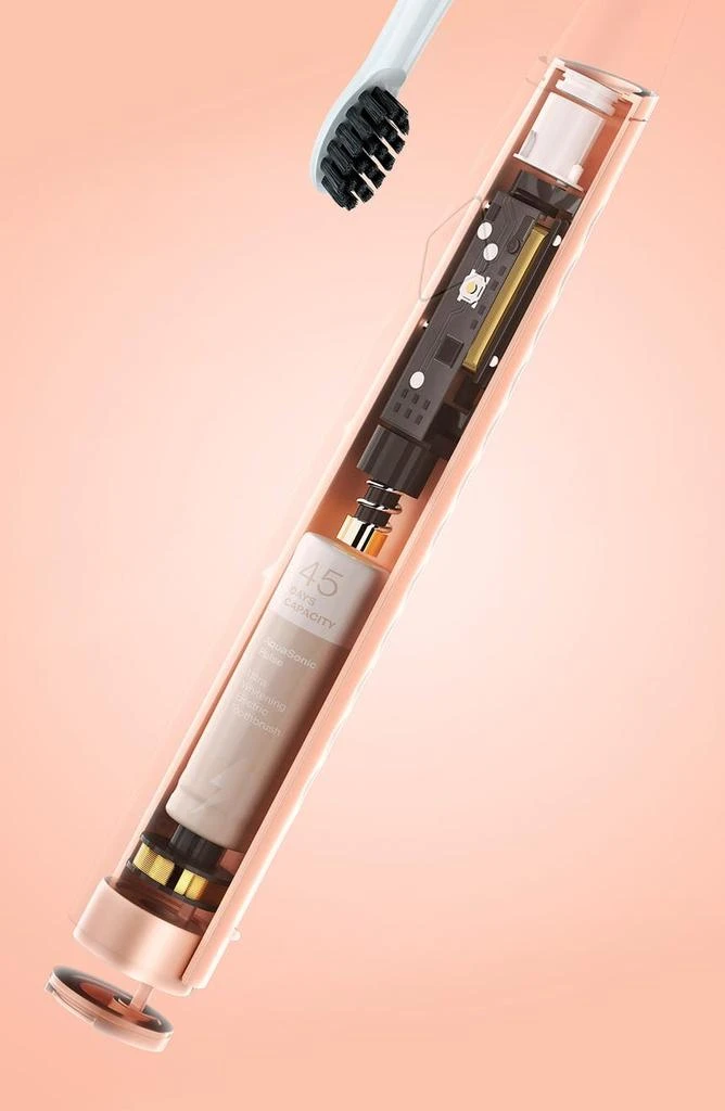 商品AquaSonic|Pulse Ultra Whitening Electric Toothbrush - Satin Rose Gold,价格¥228,第2张图片详细描述