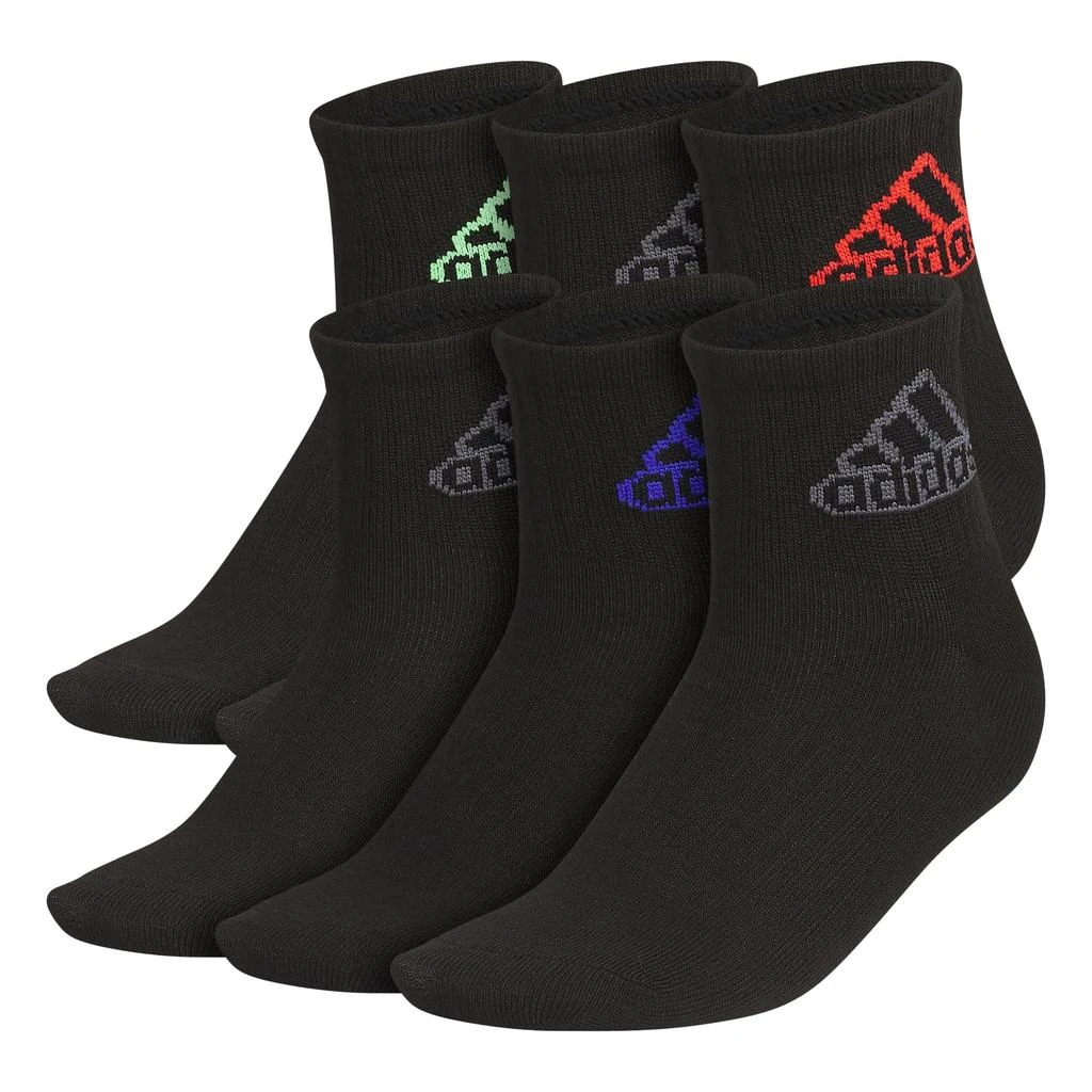 商品Adidas|Superlite Classic 6-Pack Quarter (Little Kid/Big Kid/Adult),价格¥135,第1张图片